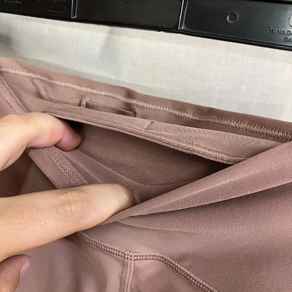 All In Motion Women's Large Light Brown Everyday Soft High-Rise Ribbed Leggings - Picture 13 of 15